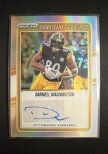 2025 Panini Prizm - Significant Signatures Darnell Washington #SSI-DWN (AU)