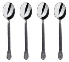 Gourmet Settings GS Avalon 7 5/8" Teaspoon Set of Four 