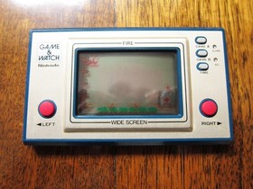 NINTENDO Fire Game and Watch (FR-27) in Excellent Condition
