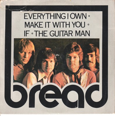 Bread If / Everything I Own / Make It With You / the Guitar Man 7'' vinyl Brazil