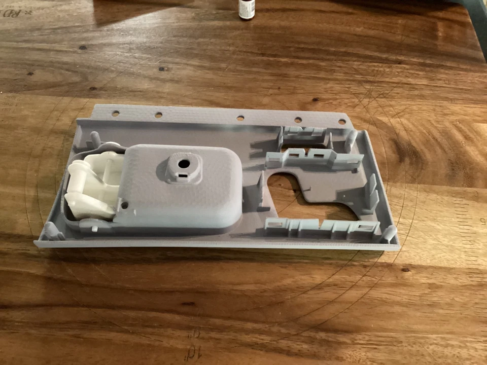 2003-2011 Lincoln Towncar Right Front Door Bezel Seat-Heat & Air Seat Switch - Image 2 of 3