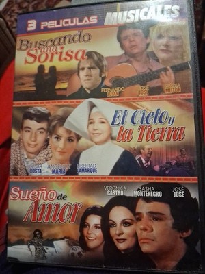 Buscando Una Sorisa / El Cielo Y La Tierra / Sueno De Amor - DVD VG
