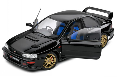 #ad #ad Solido 1998 SUBARU IMPREZA 22B 1:18 S1807406 Black NEW $63.99