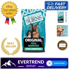 Natural Hypoallergenic Dog Food - Fish & Brown Rice 2kg Pack for Healthier Pets 13.50 per kilo