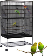 Bird Cage Seed Catcher Large Bird Cage Cover 118  31 inches Adjustable Net C...
