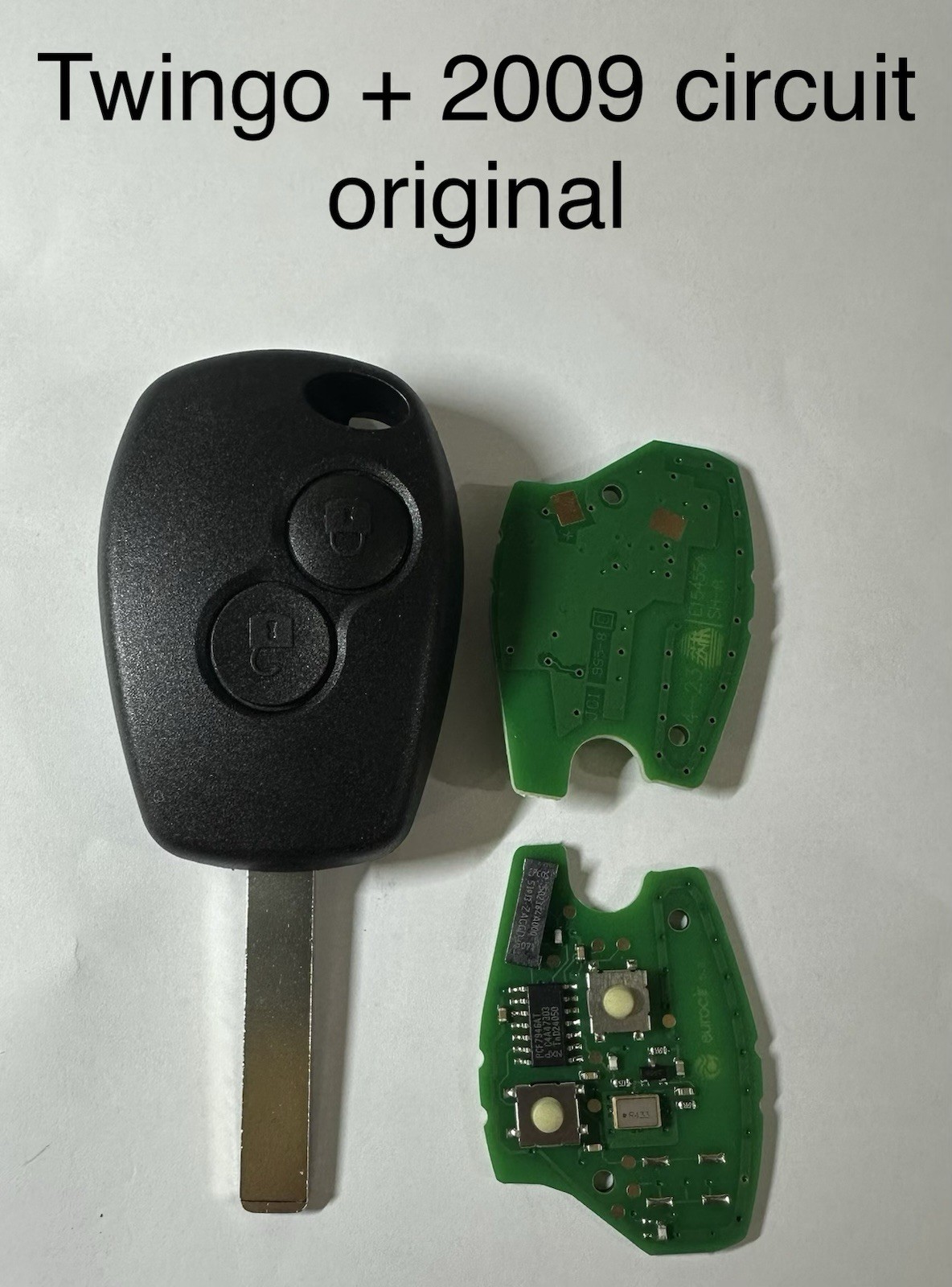 Clé vierge OEM Twingo 2010 pour double de clés de voiture familiale