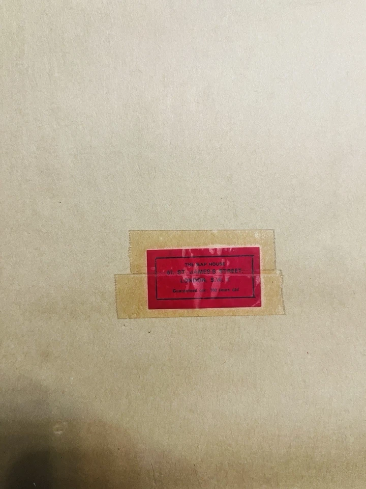 Mapa norteamericano antiguo francés de 1811 Foto 3 de 4