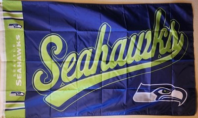 Seattle Seahawks NFL Football Flag Double Sided Printing 3x5 Ft 