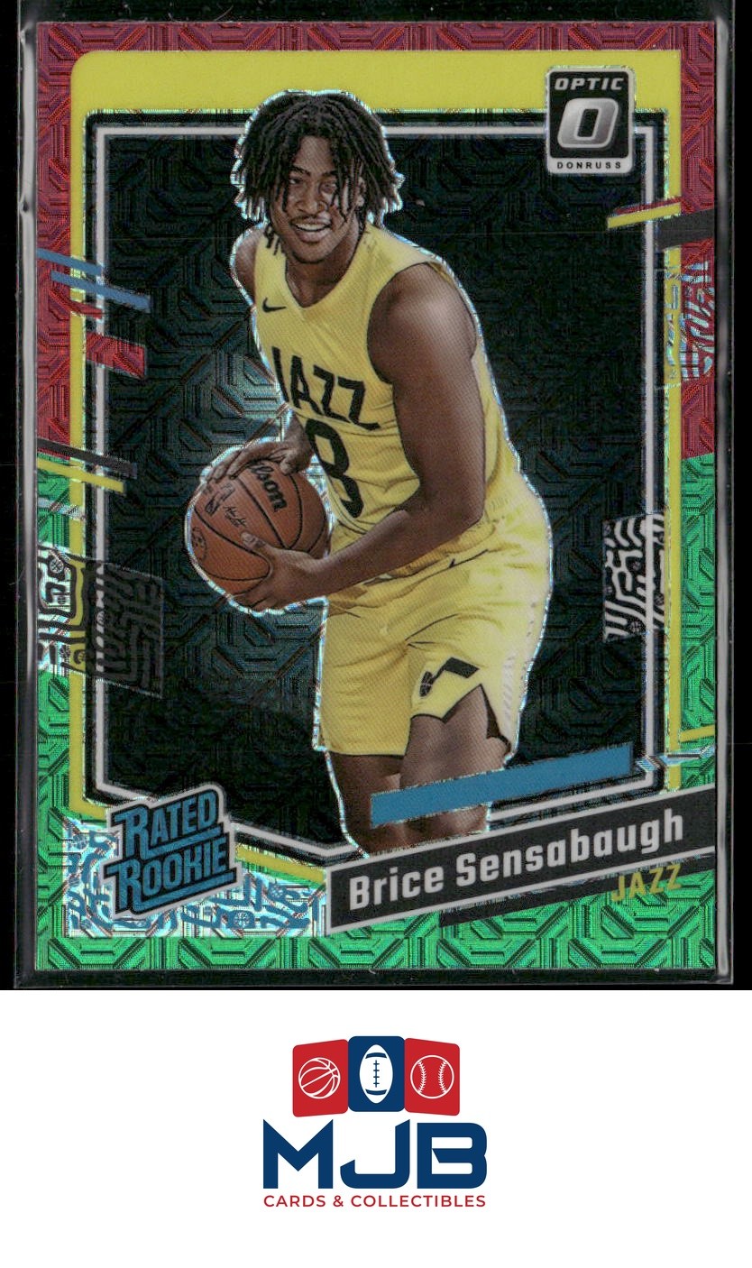 2023-24 Donruss Optic - Choice Red and Green Brice Sensabaugh Rookie #209