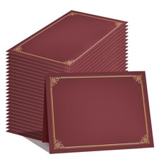 GNL Certificate Holders - 25 Packs Burgundy Diploma 25 Pack,