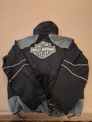 Harley Davidson Mens Reflective Rain Suit - XL