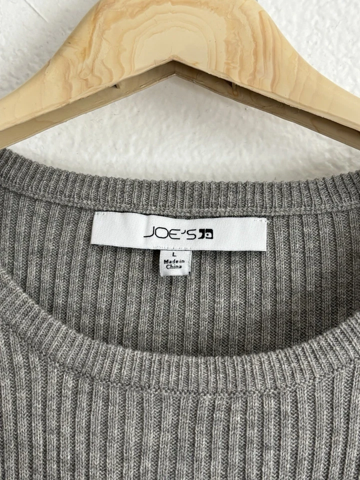 Suéter de mujer JOE'S mezcla de lana abullonada manga larga acanalado talla: L Foto 2 de 4