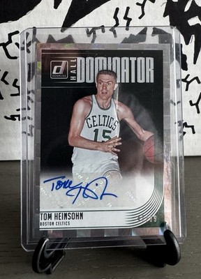 Panini 2018-19 Donruss Hall Dominator Tom Heinsohn Auto #HD-THS /99 Celtics NBA