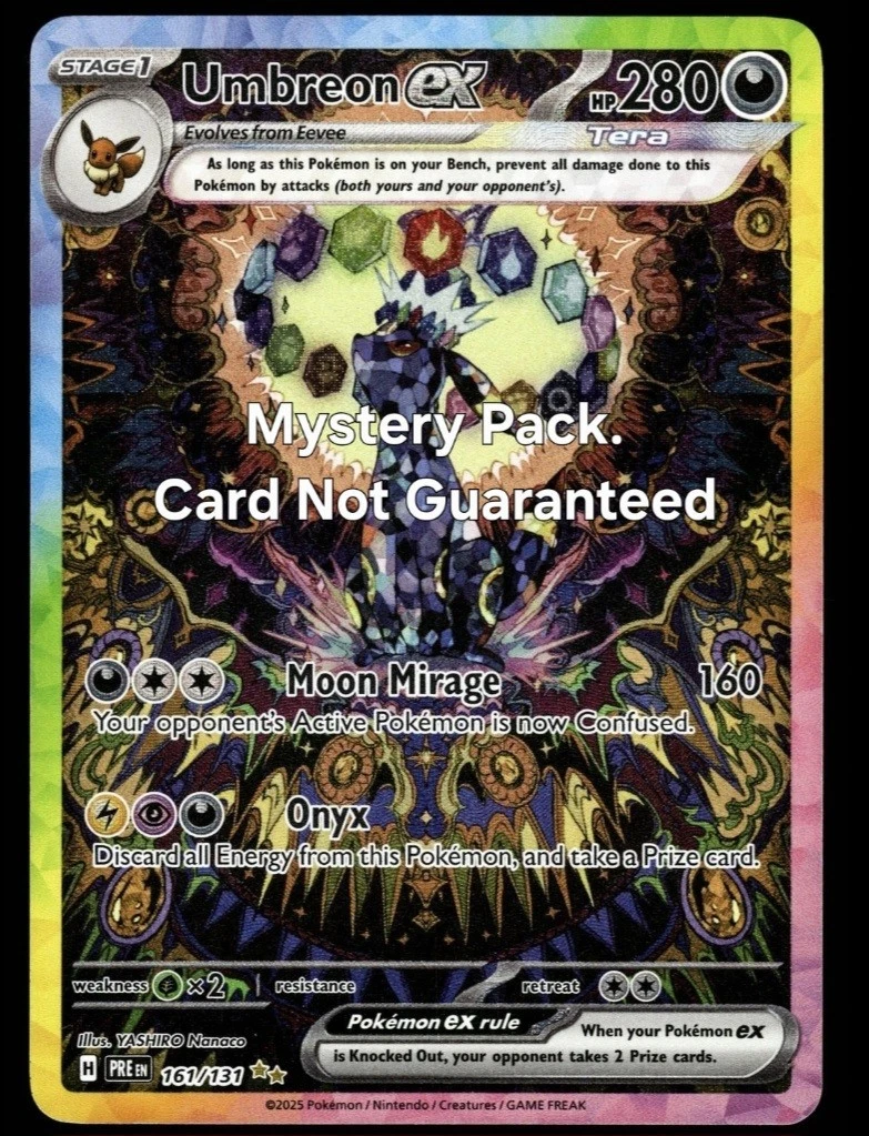 Umbreon ex 161/131 Prismatic Evolutions for sale | eBay