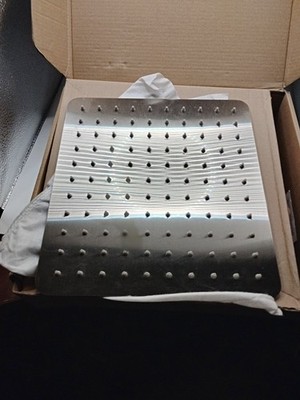 Hibbent 10in Shower Head and Handheld Combo (Brushed Nickel)