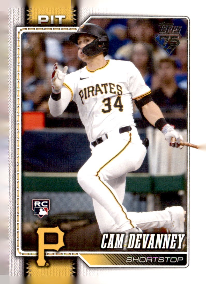 Cam Devanney 2026 Topps #268 Pittsburgh Pirates