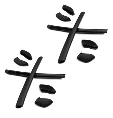 Replacement Rubber Kit Ear Socks Nose Pads for Oakley Fast Jacket OO9097 OO9162