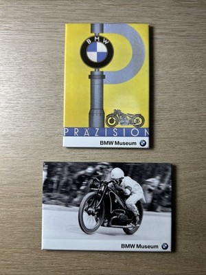 BMW Museum Munich EXCLUSIVE Magnet Set (2)   1928 Precision & 1931 Record Ride