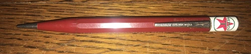 Vintage Texaco Mechanical Pencil  Advertising Promotional Schmidgall Morton Il