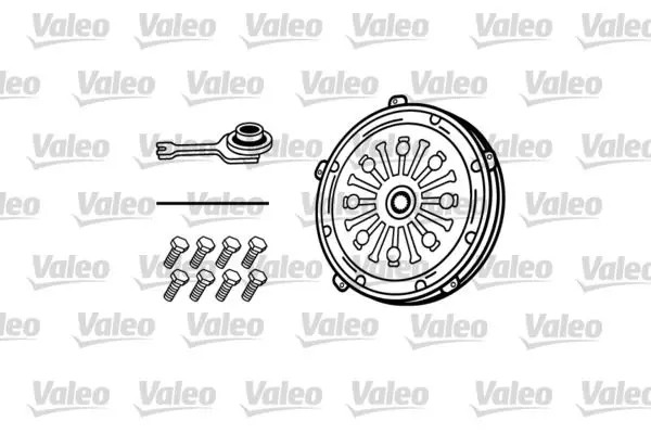 Kit frizione per veicoli con frizione bidisco 855103 VALEO per HYUNDAI KIA