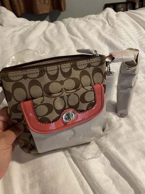 Coach F49148 Signature Canvas Leather  Brand New