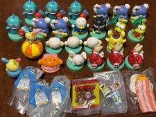 Sanrio USAHANA Okiagari Capsule Toy Lot 2005   Tuxedosam, Pom Pom Purin,
