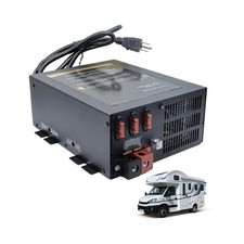 PM3-75 12V RV Converter - 75A 3-Stage Charging, Lithium/Lead-Acid CompatibleE...