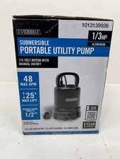 Everbilt 1/3 HP Submersible Aluminum Utility ...