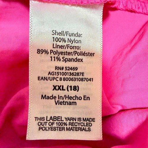 Pantaloncini da corsa Athletic Works rosa per ragazze giovani taglia XXL (18) - Foto 5 di 16