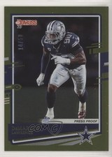 2020 Panini Donruss Press Proof Gold 14/50 DeMarcus Lawrence #85 0a98