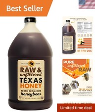 Bulk Raw Honey from Texas - 100 Natural, Gluten-Free, and Packed with Nutrients