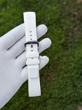 Deep Blue 22MM High Grade White Rubber Strap For Master Diver Watch