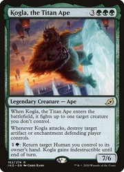 Kogla, the Titan Ape - Ikoria: Lair of Behemoths Foil Rare