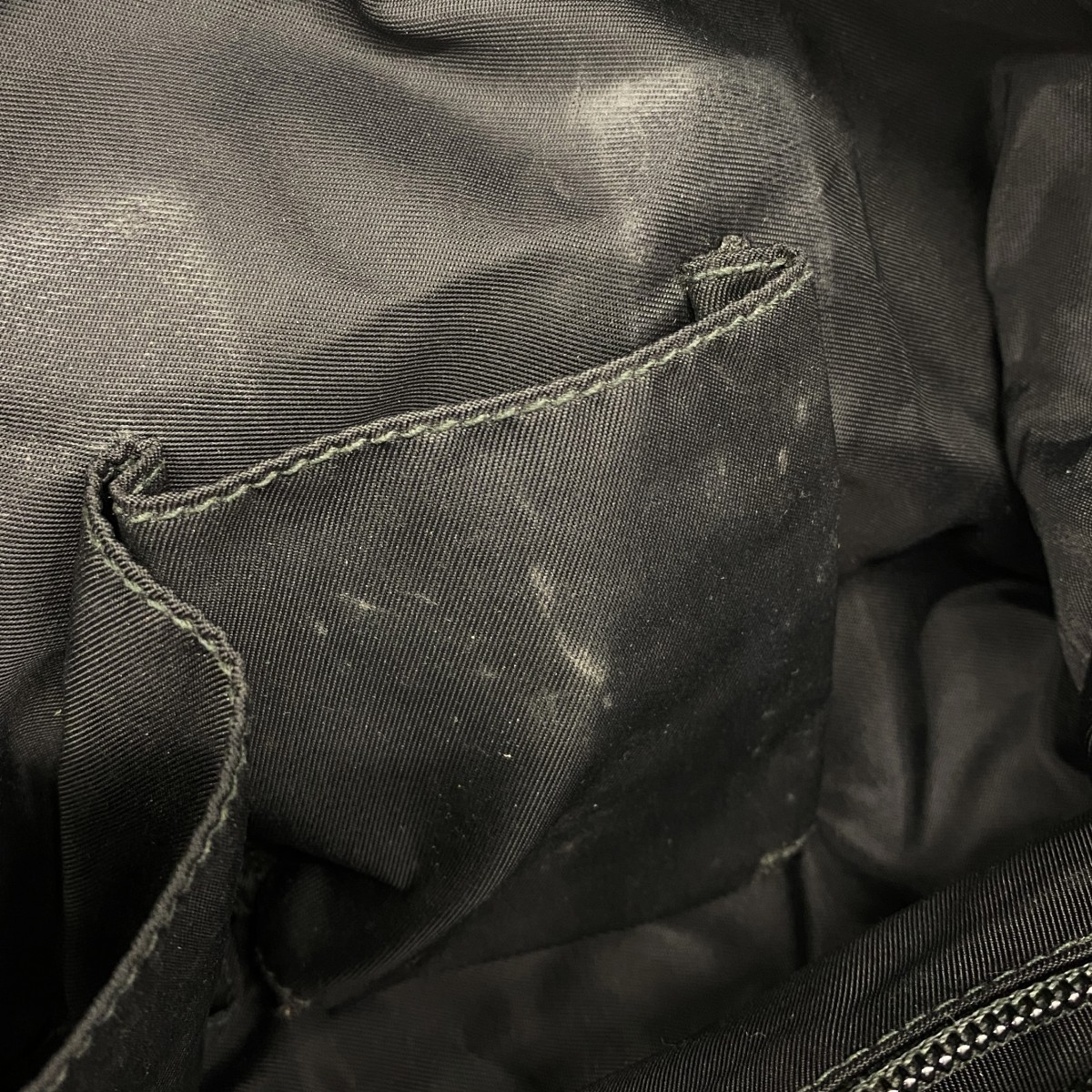 Gucci GG Nylon 2Way Tote Bag Black Silver Hardware thumbnail 8