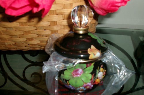 Mackenzie Childs flower market black sugar bowl NWT - 第 1/5 張圖片