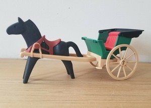 playmobil transporte caballos
