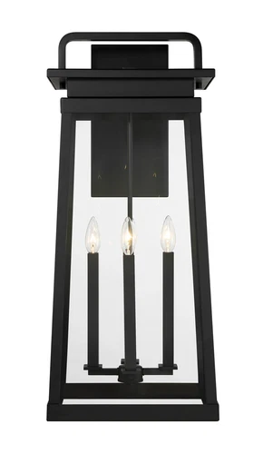 Minka Lavery Isla Vista 4 Light Outdoor Wall Mount, Coal - Picture 2 of 5