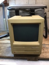 Vintage Macintosh SE Computer Model M5010 w/ Computer Carry Case Untested As Is