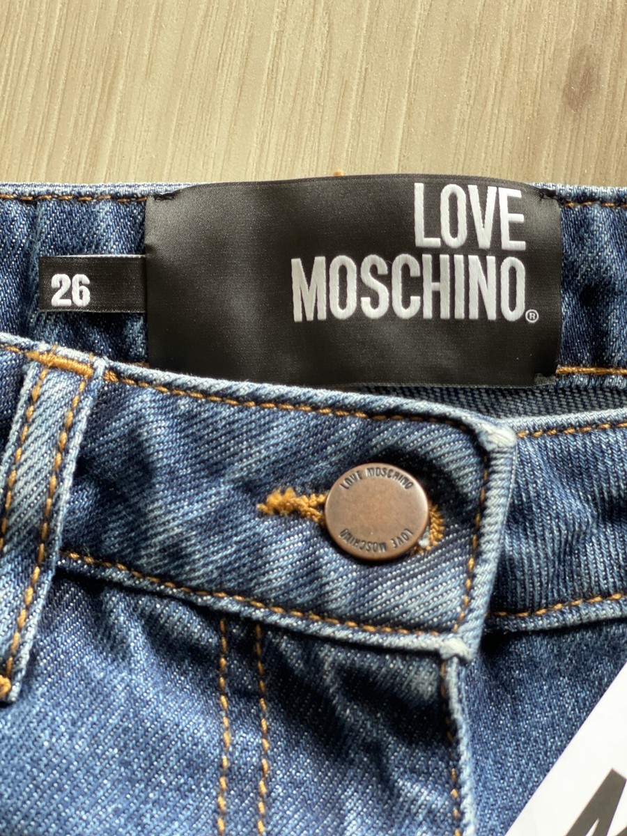 デニム・ジーパン Moschino Jeans Jeans Wide Leg MOSCHINO JEANS Denim Wide Trousers | H.Lorenzo