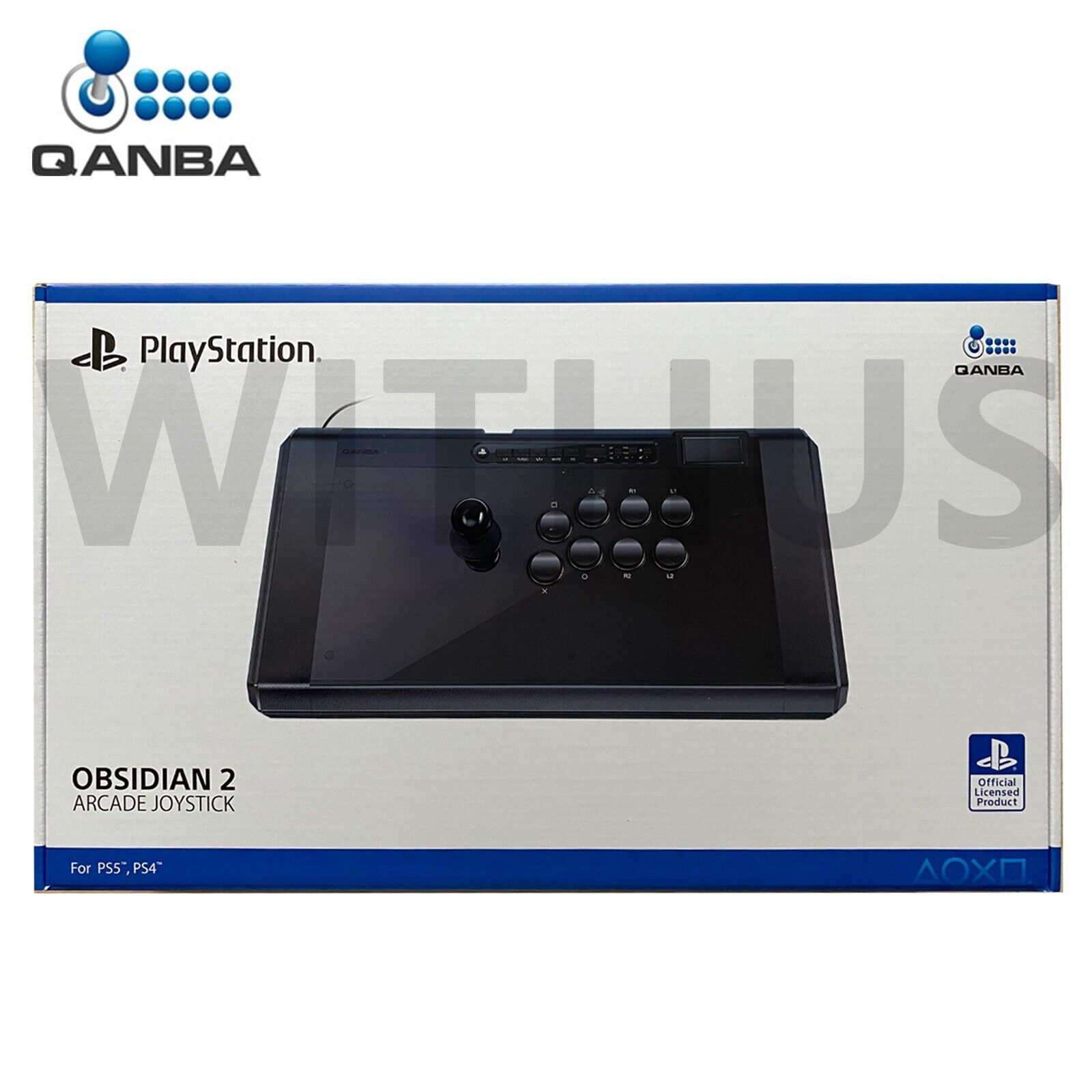 Qanba Obsidian 2 Arcade Joystick for PS5 PS4 PS3 PC - Tracking