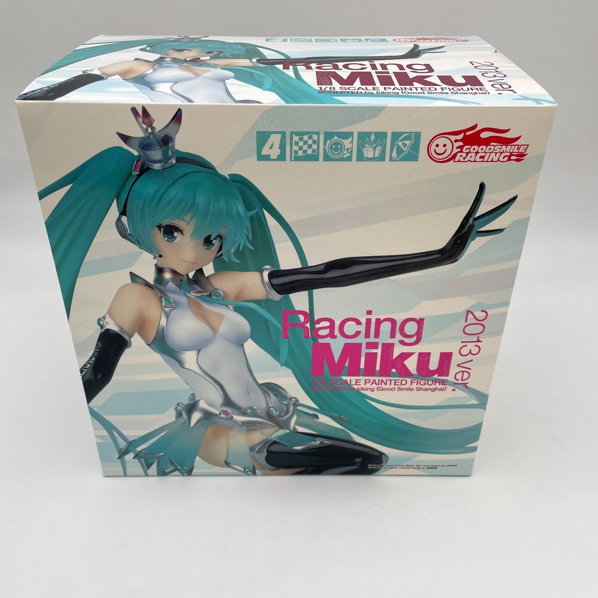 レーシングミク 2013 1/8フィギュア Racing Miku 2013 ver. 1/8 pre-painted PVC Figure Hatune Miku