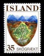 Iceland: 1975 Reforestation (488) MNH