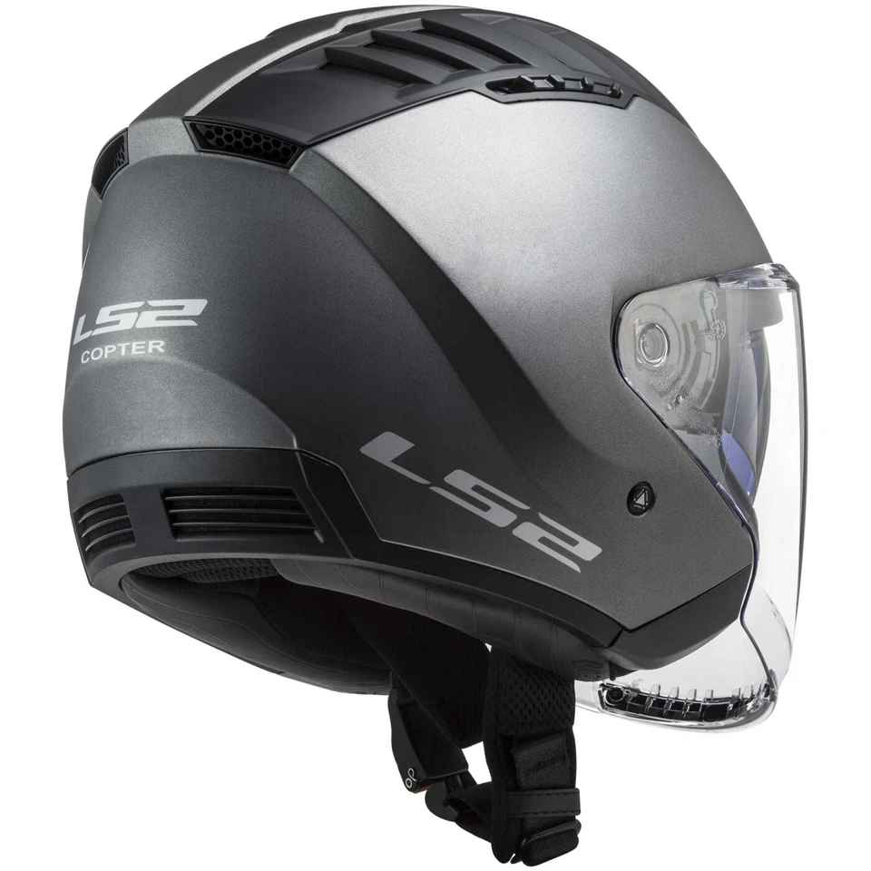 LS2 Copter OF600 Solid Jethelm - Bild 4 von 4