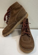Lnc Kickers Orilegend Brown Suede Ankle Chukka Boots Women's Size Us 8.5  Eu 39