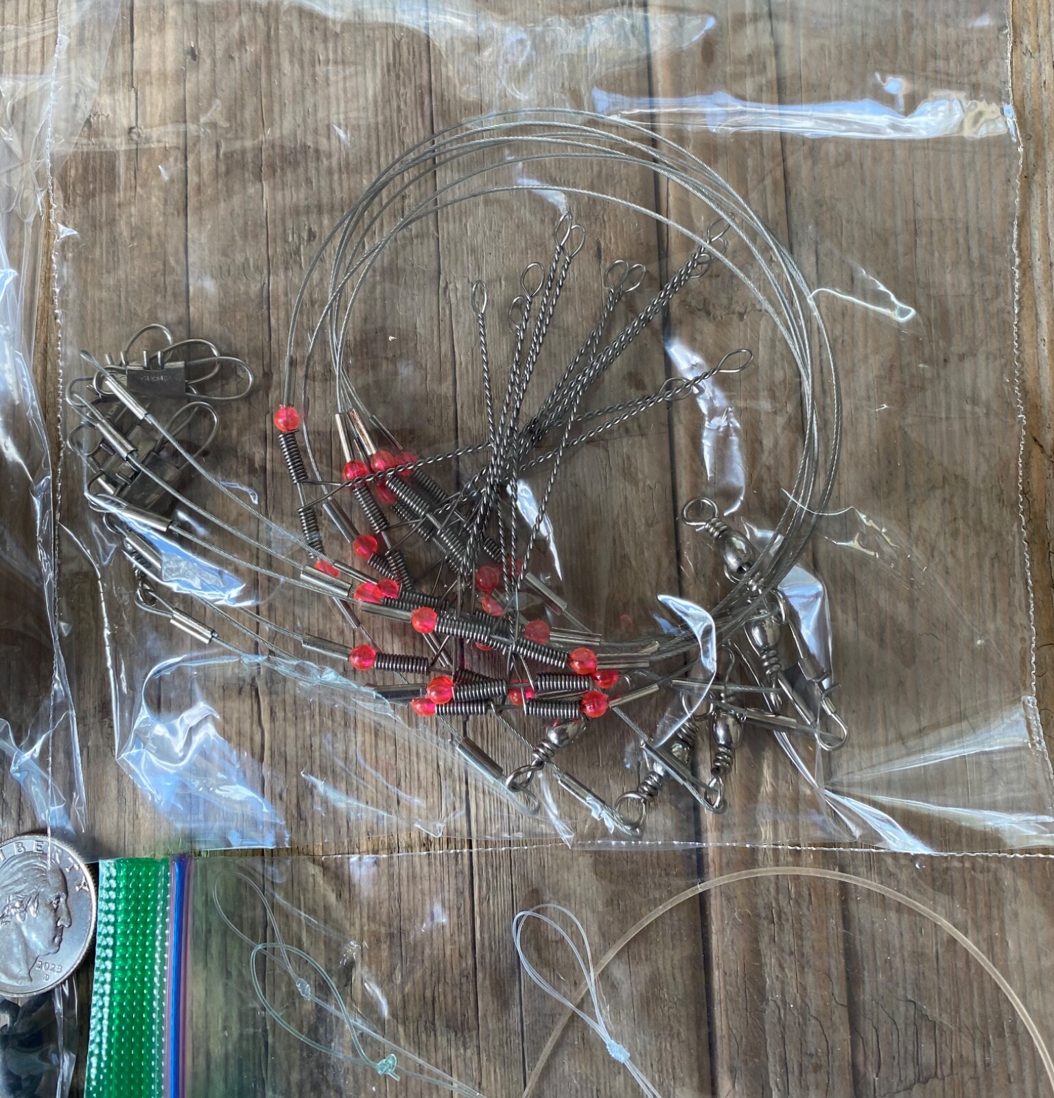 Vintage Surf Fishing Lures Hooks Weights Tackle Lot Outer Banks Plano