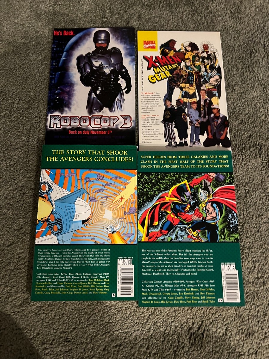 Avengers Operation Galactic Storm Vol 1+2 What If Avngrs Lost Op