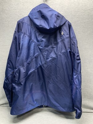 VOLCOM WOMEN NIMBUS 15,000MM BLUE THERMONITE SKI JACKET SNOWBOARD 