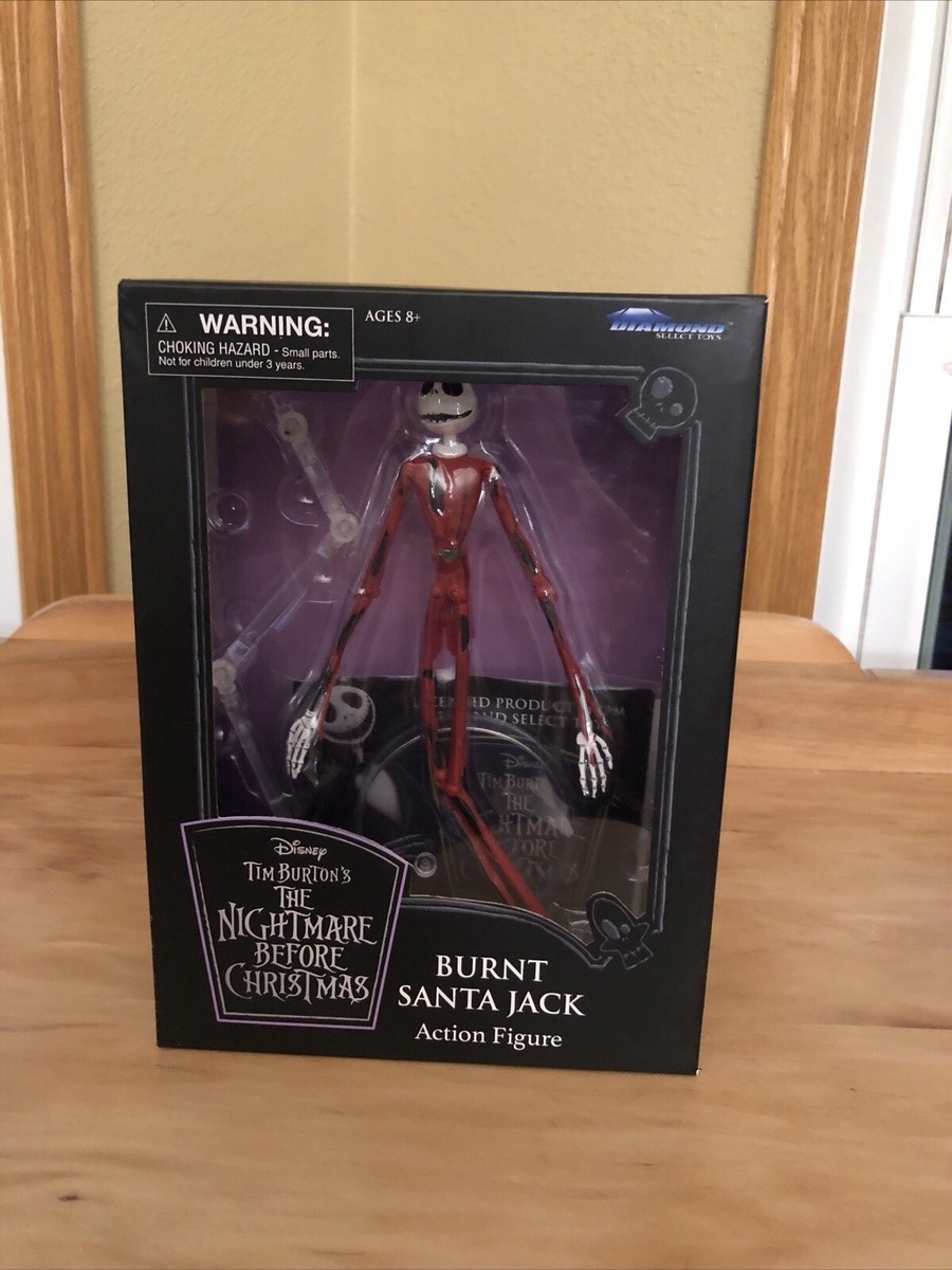 The Nightmare Before Christmas DIAMOND: Burnt Santa Jack Action