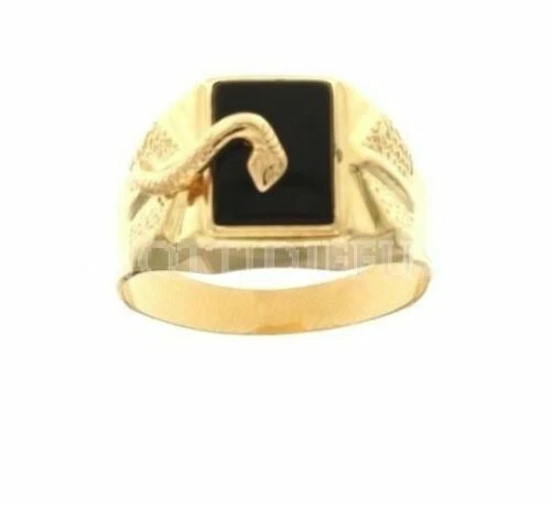 Anelli di lusso verde di pietra principale onice