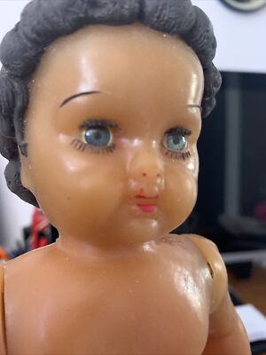 Ancienne Poupée Amour Breveté - Poupée Française Latex 25cm Vintage